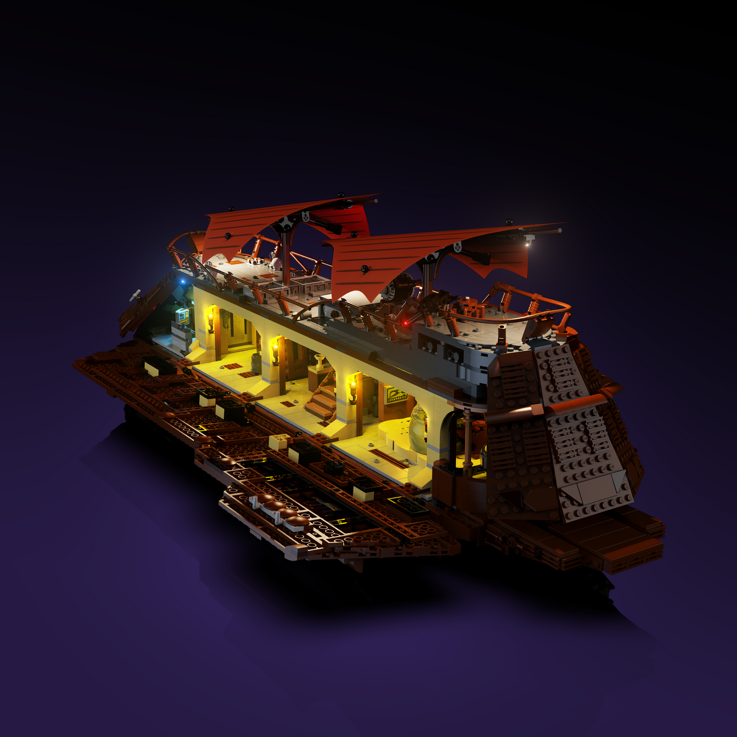 LMB 2.0 Light Kit for LEGO® Jabba's Sail Barge #75397