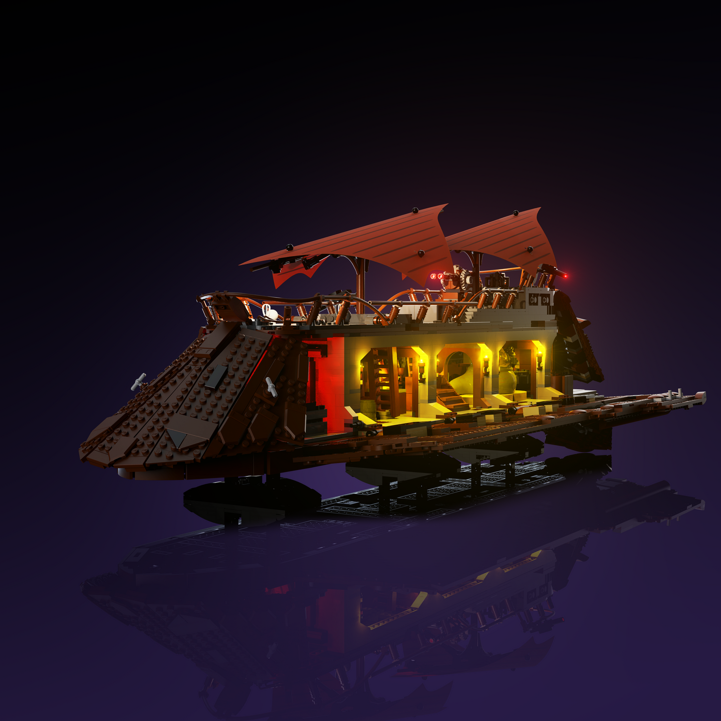 LMB 2.0 Light Kit for LEGO® Jabba's Sail Barge #75397