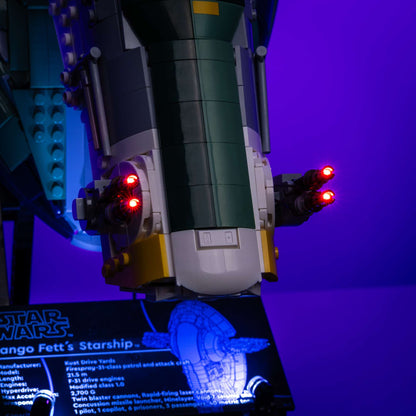 Light Kit for LEGO® Star Wars UCS Jango Fetts Firespray-Class Starship #75409