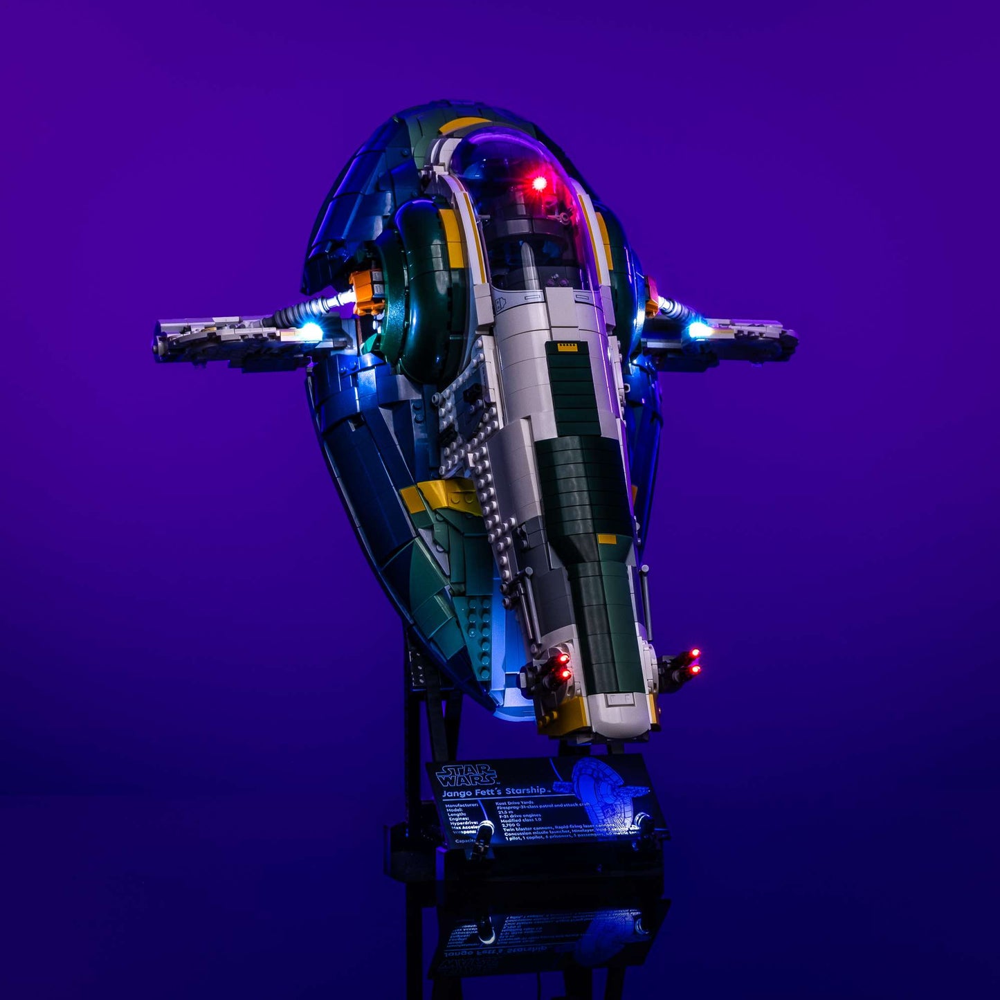 Light Kit for LEGO® Star Wars UCS Jango Fetts Firespray-Class Starship #75409