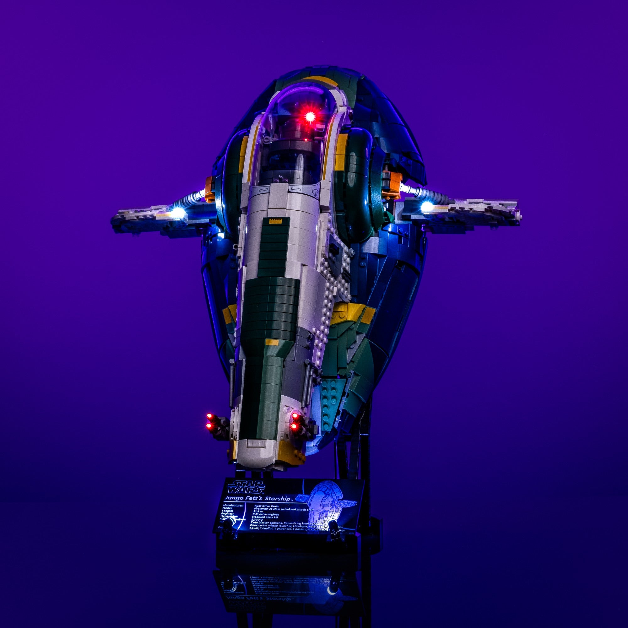 LMB 2.0 Light Kit for LEGO Star Wars UCS Jango Fett's Firespray