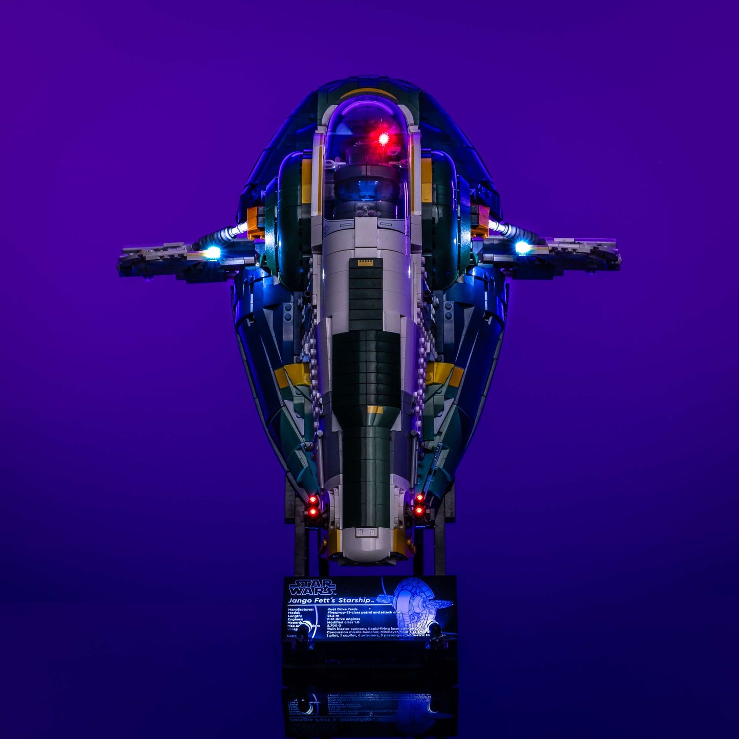 Light Kit for LEGO® Star Wars UCS Jango Fetts Firespray-Class Starship #75409