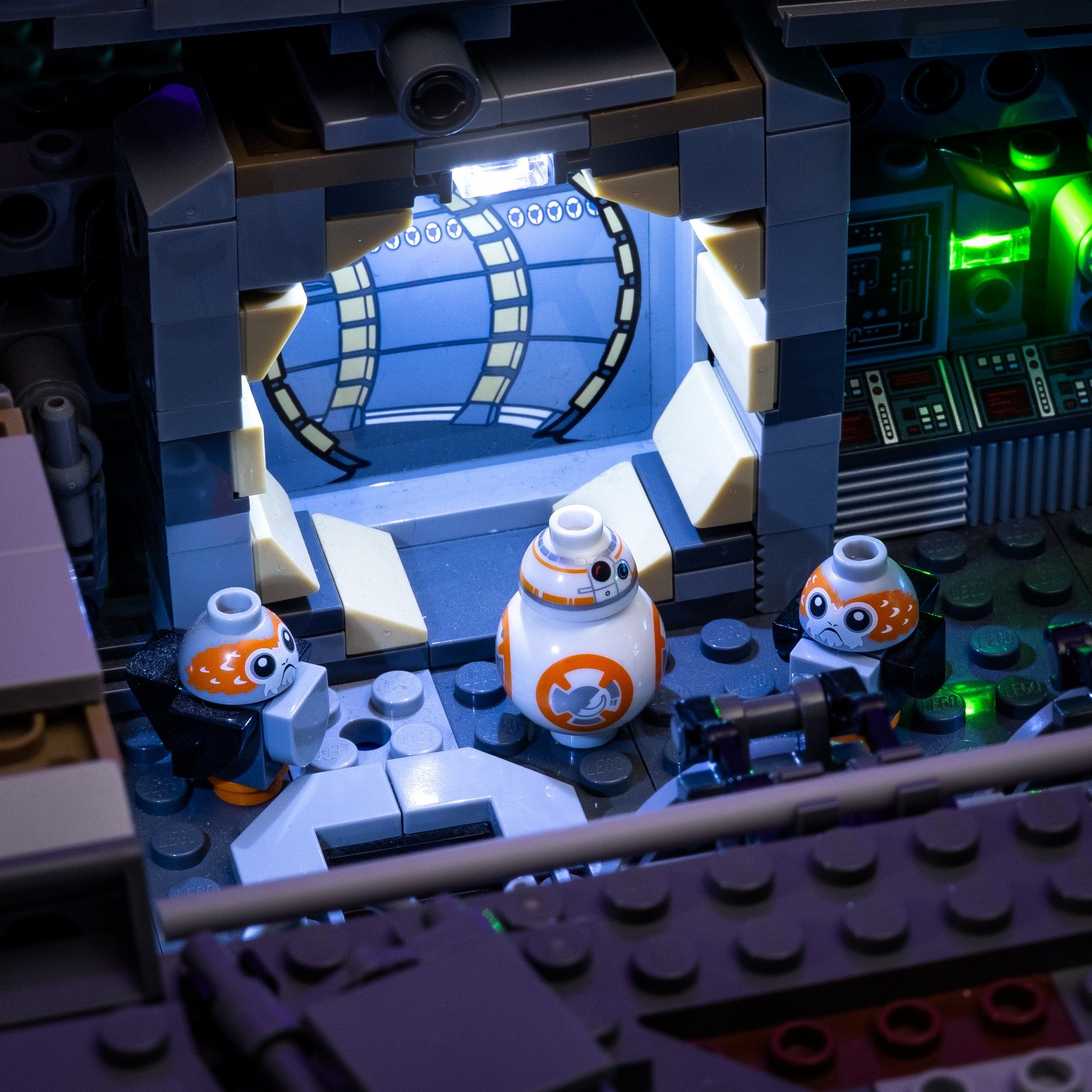 灯明1対(2台) LMB 2.0 Light Kit for LEGO Star Wars UCS Millennium Falcon #75192
