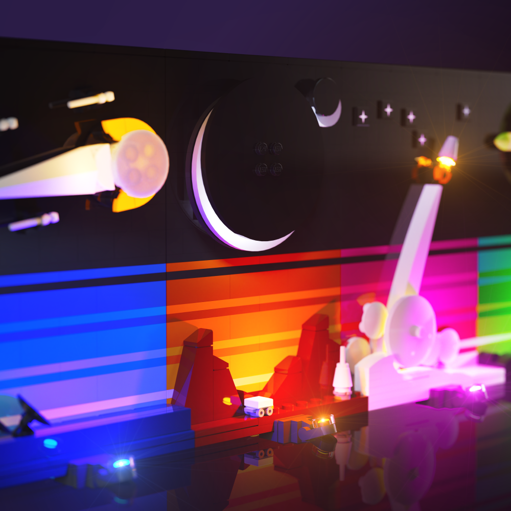 LMB 2.0 Light Kit for LEGO® Tales of the Space Age #21340