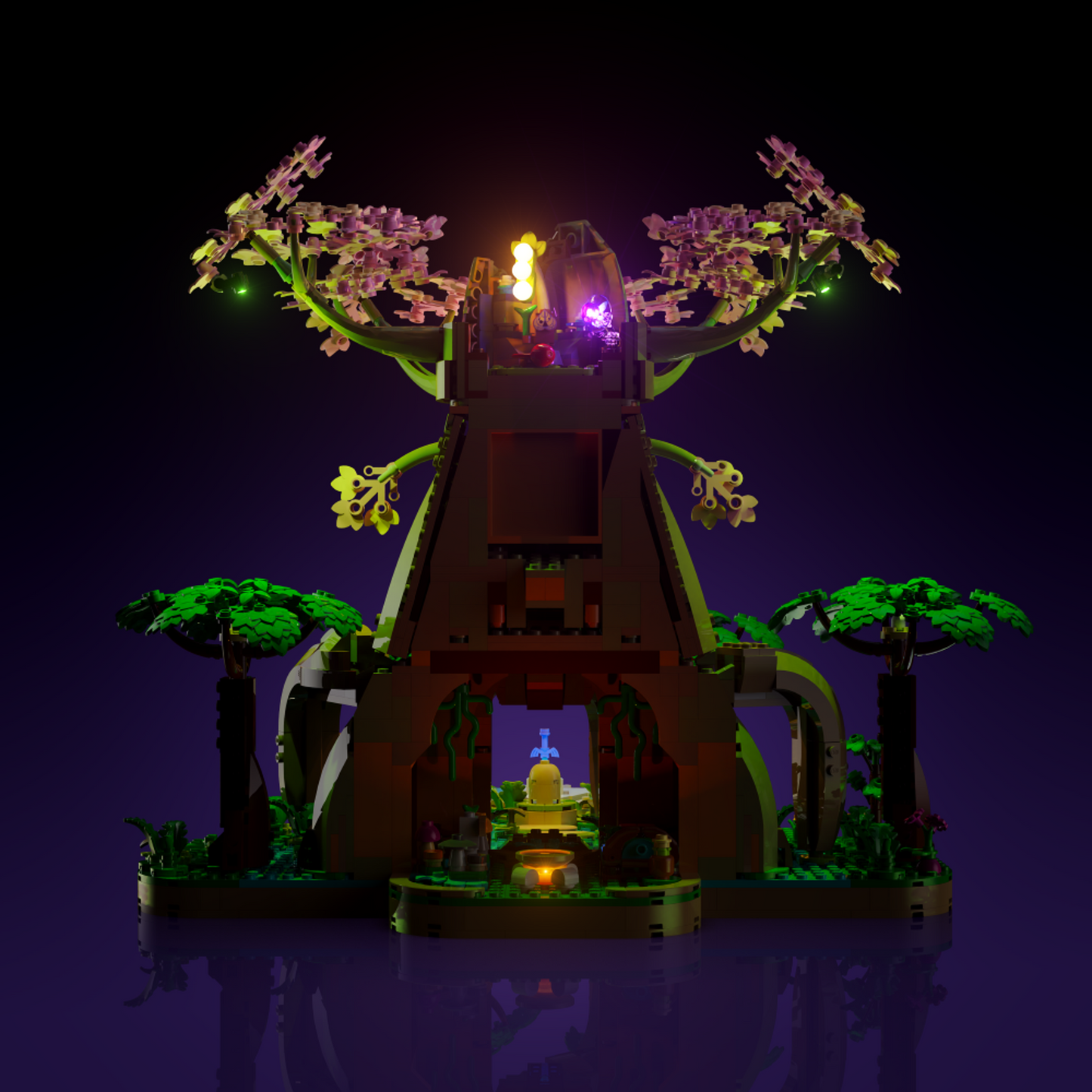 Light Kit for LEGO® The Legend of Zelda Great Deku Tree 2-in-1 #77092