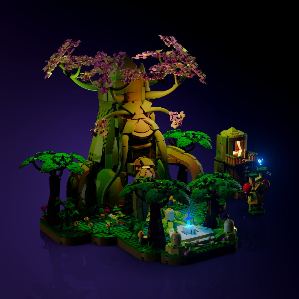 LMB 2.0 Light Kit for LEGO The Legend of Zelda Great Deku Tree 2