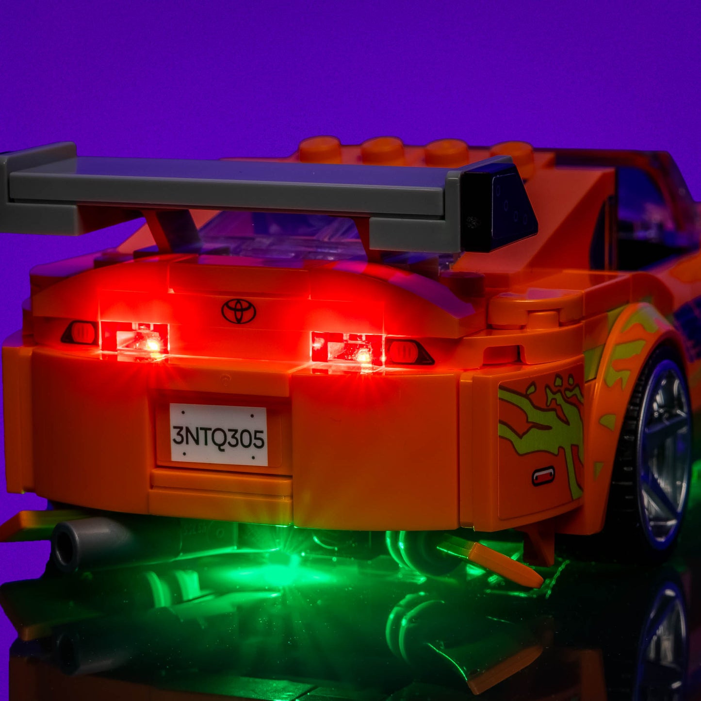 Light Kit for LEGO® Speed Champions Fast and Furious Toyota Supra MK4 #77260
