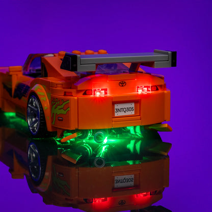 Light Kit for LEGO® Speed Champions Fast and Furious Toyota Supra MK4 #77260