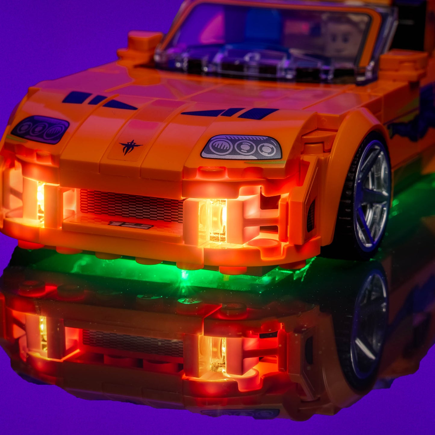 Light Kit for LEGO® Speed Champions Fast and Furious Toyota Supra MK4 #77260