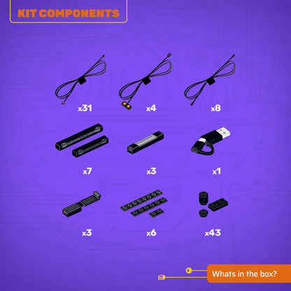 Light Kit for LEGO® The Lord of the Rings: Barad-dur #10333