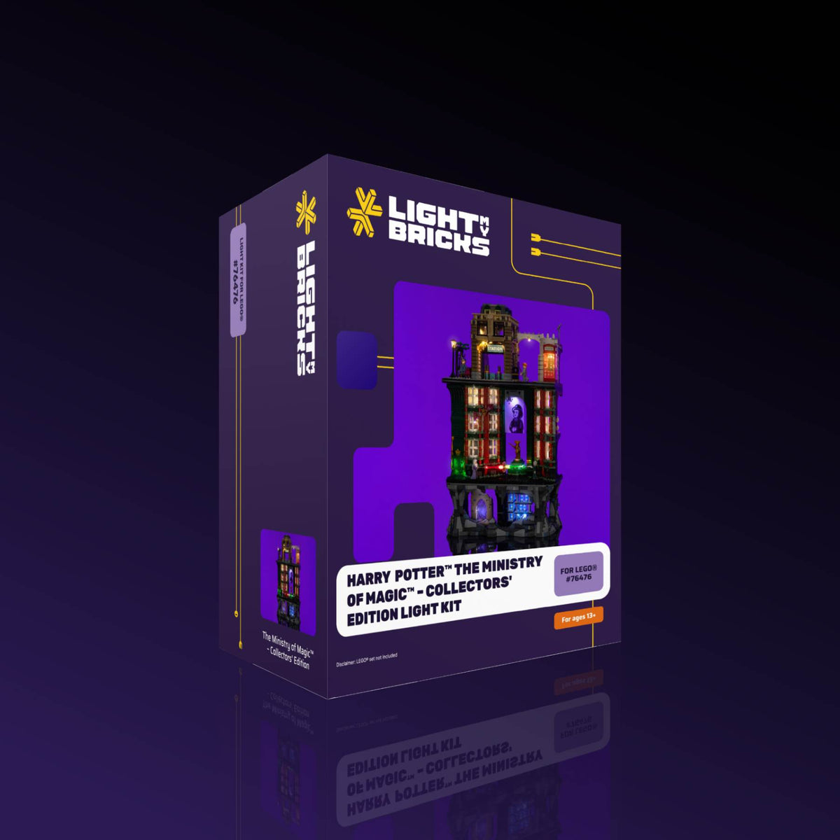 Light Kit for LEGO® Harry Potter™ The Ministry of Magic™ – Collectors' Edition #76476