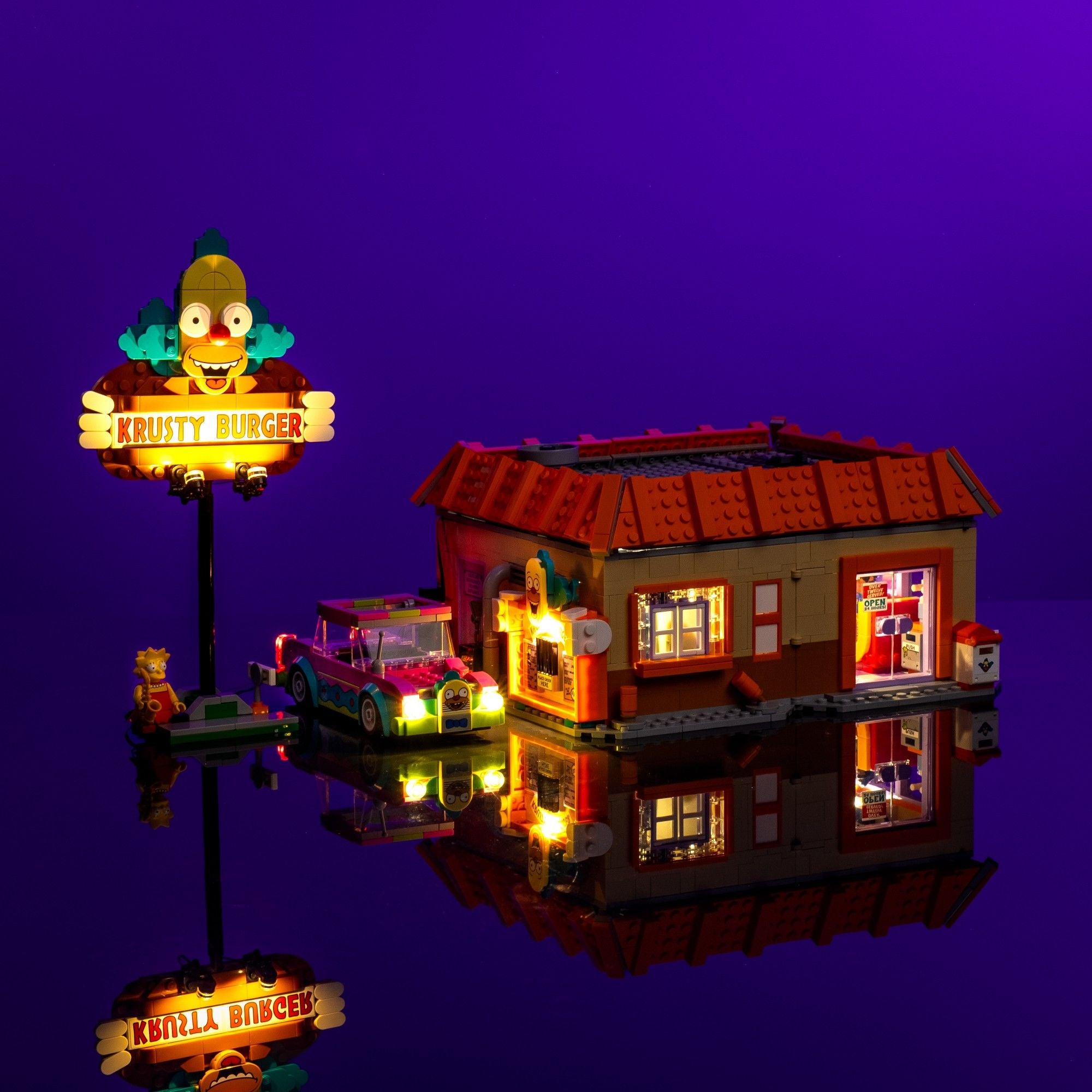 Light Kit for LEGO® The Simpsons Krusty Burger #10352 | Light My