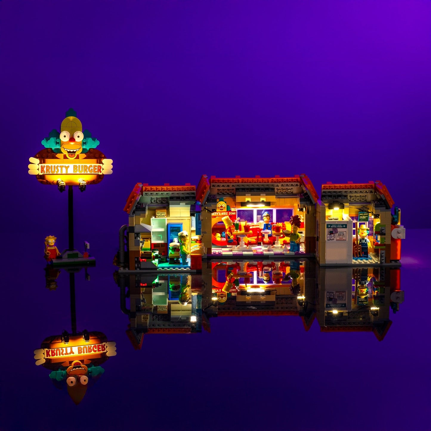 Light Kit for LEGO® The Simpsons™: Krusty Burger #10352