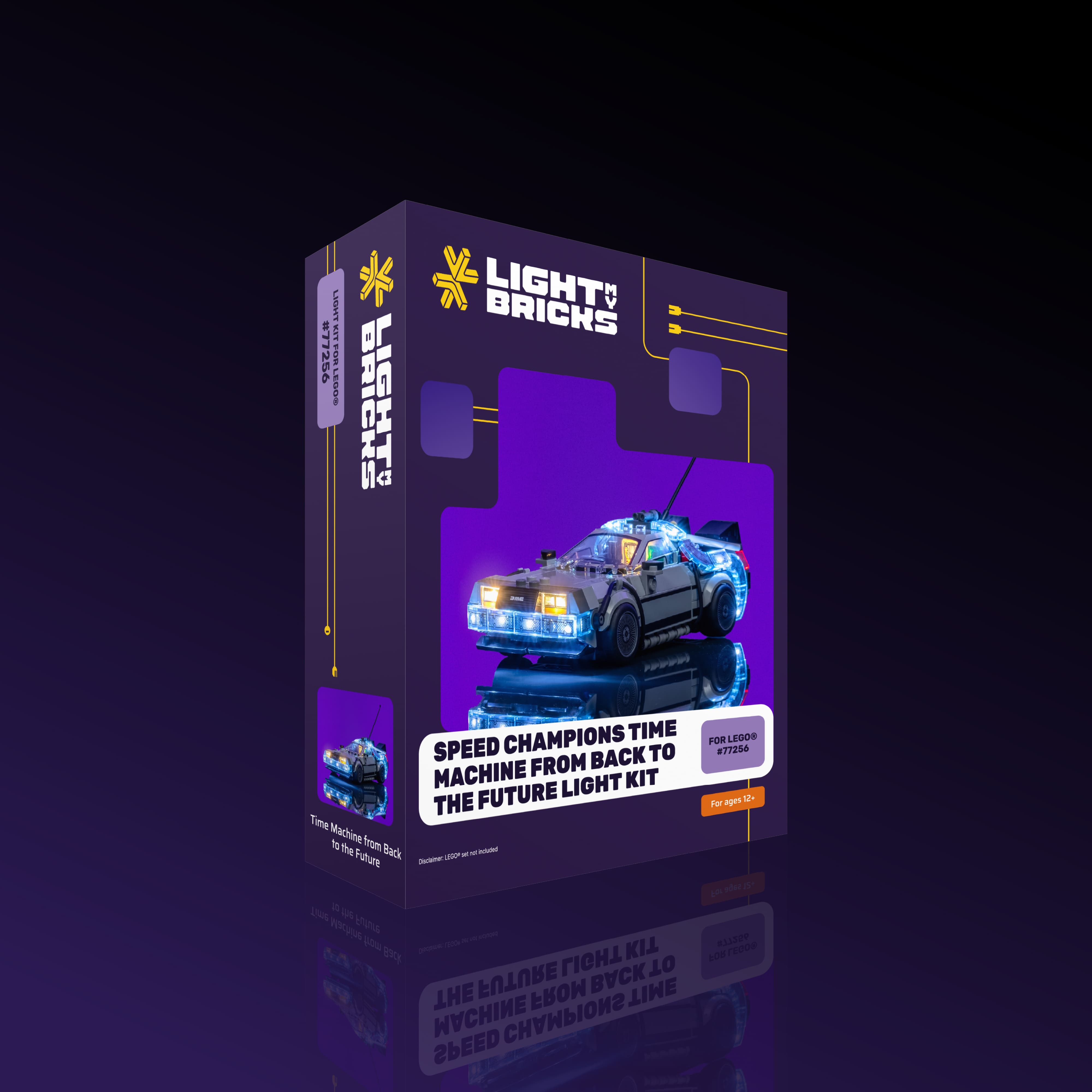 LMB 2.0 Light Kit for LEGO Time Machine from Back to the Future