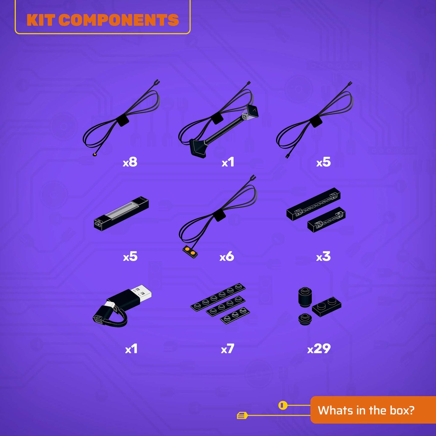 Light Kit for LEGO® Tudor Corner #10350