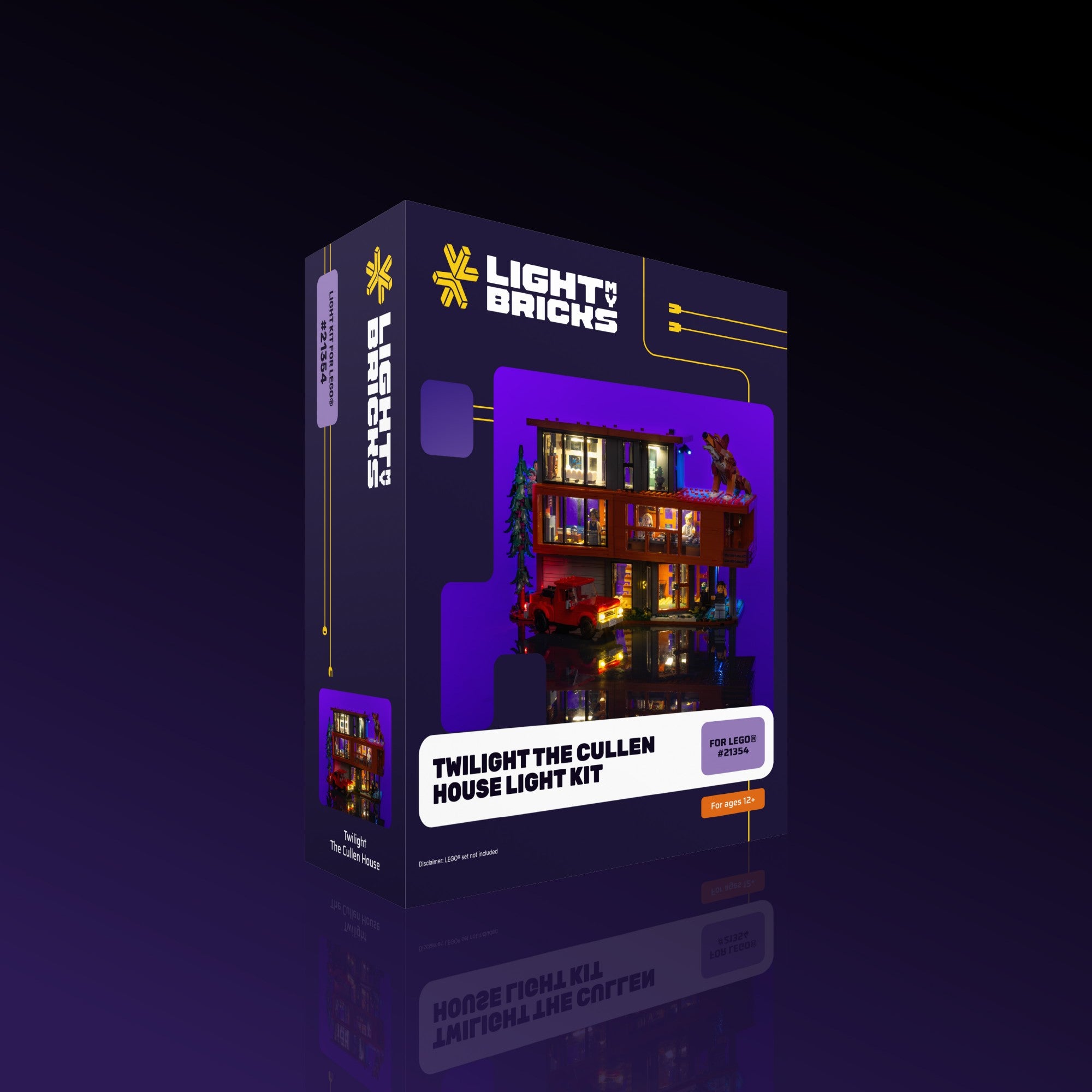 二つセット　ライトハウスケース LMB 2.0 for LEGO Twilight The Cullen House #21354 | Light My