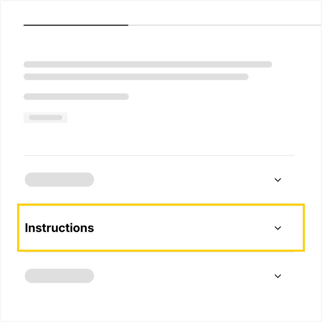 Find your Instructions – CA