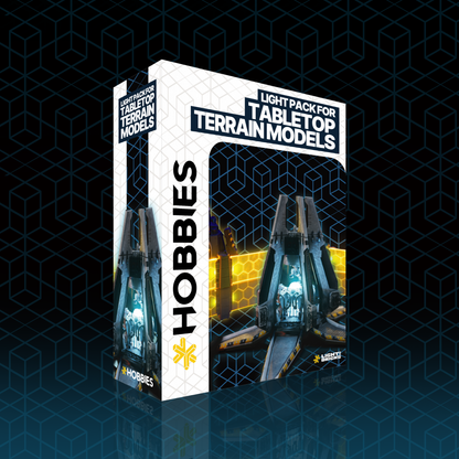 LMB Hobbies Tabletop Terrain Model Kit Light Pack