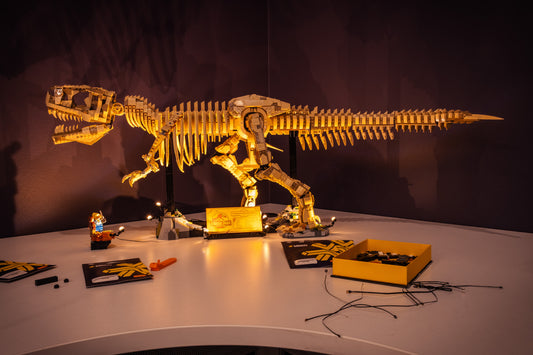 LEGO® Dinosaur Fossils Tyrannosaurus Rex #76968 DIY Light Bundle