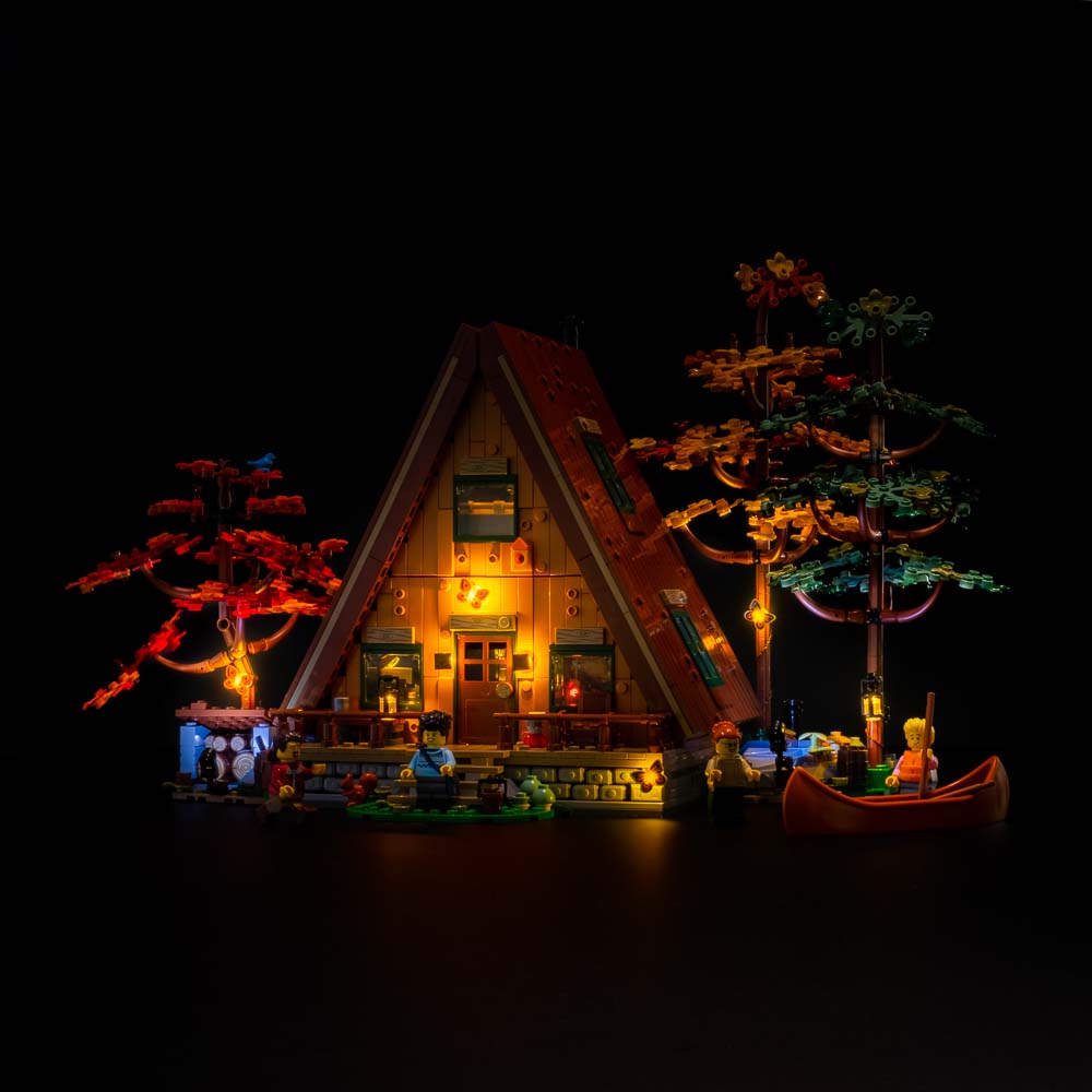 LED Light Kit for Old Fishing Store - Compatible with LEGO® 21310 Set