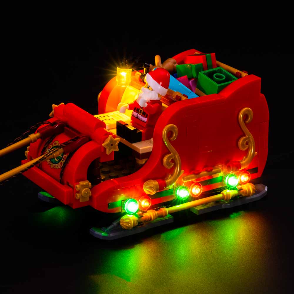 LEGO Santa's Sleigh #40499 Light Kit – Light My Bricks Canada