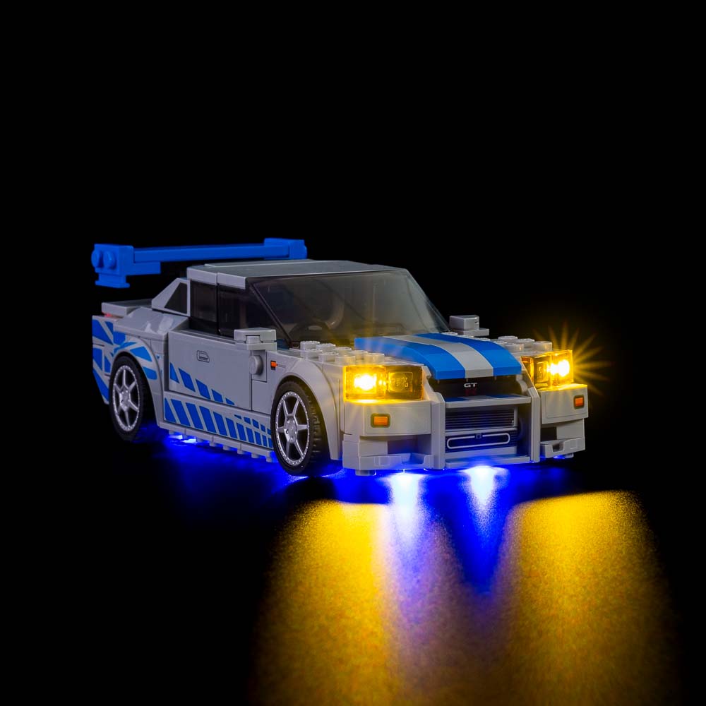 LEGO Speed Champions Nissan Skyline GT-R (R34) #76917 Light Kit