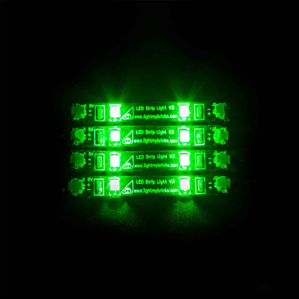 LED Strip Lights - Green (4 pack)